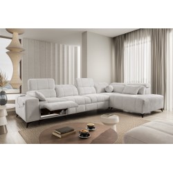 Ballagio XI Mix corner sofa with sleeping and relaxation function – Elegance and functionality in one