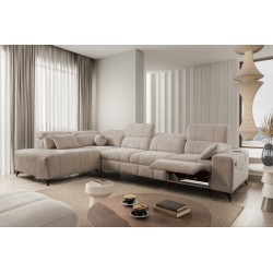 Ballagio XI Mix corner sofa with sleeping and relaxation function – Elegance and functionality in one