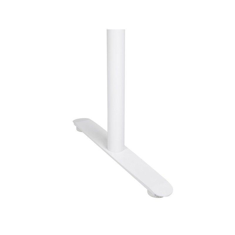 Biurko regulowane manualnie 120 x 72 cm czarno-białe DESTINAS Biurko regulowane manualnie 120 x 72 cm czarno-białe DESTINAS