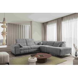 Luxury Ballagio IX Corner Sofa with Sleeping Function, Weave, Spring 1102