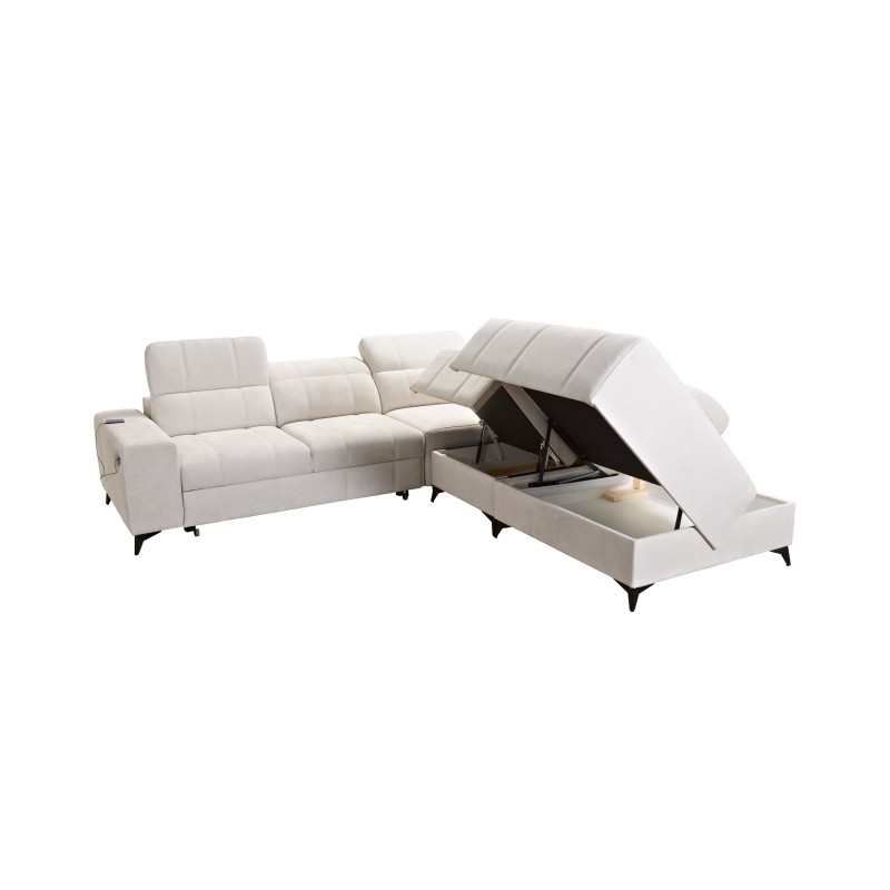 Luxury Ballagio IX Corner Sofa with Sleeping Function, Weave, Spring 1102 Luxury Ballagio IX Corner Sofa with Sleeping Function, Weave, Spring 1102