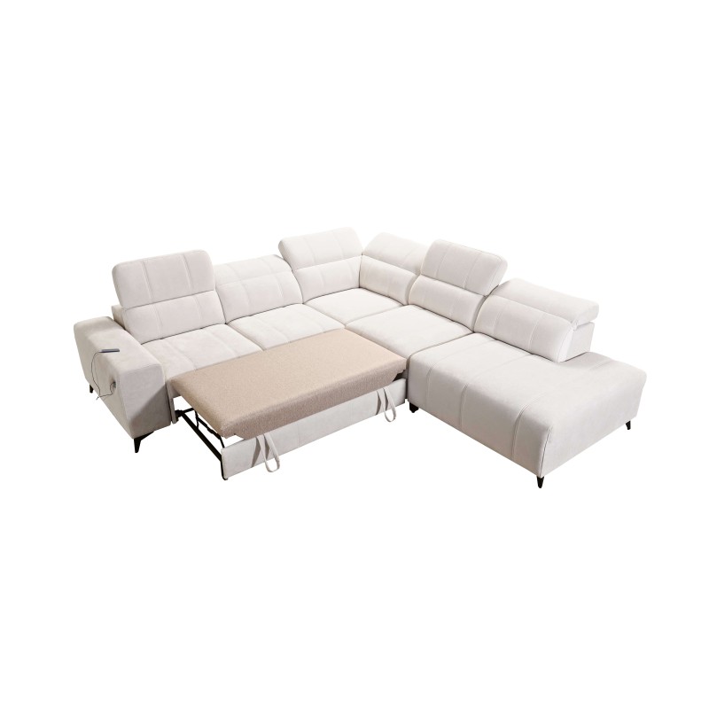 Luxury Ballagio IX Corner Sofa with Sleeping Function, Weave, Spring 1102 Luxury Ballagio IX Corner Sofa with Sleeping Function, Weave, Spring 1102