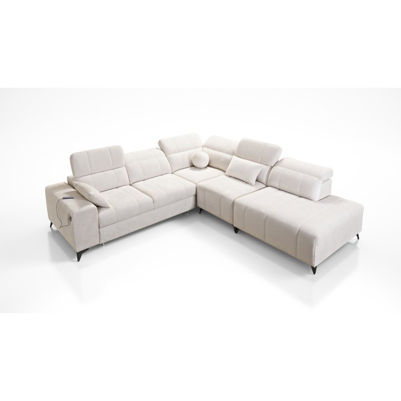 Luxury Ballagio IX Corner Sofa with Sleeping Function, Weave, Spring 1102 Luxury Ballagio IX Corner Sofa with Sleeping Function, Weave, Spring 1102