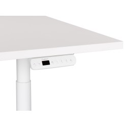 Biurko regulowane elektrycznie 180 x 80 cm białe DESTINAS Biurko regulowane elektrycznie 180 x 80 cm białe DESTINAS