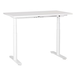 Biurko regulowane elektrycznie 120 x 72 cm białe DESTINAS