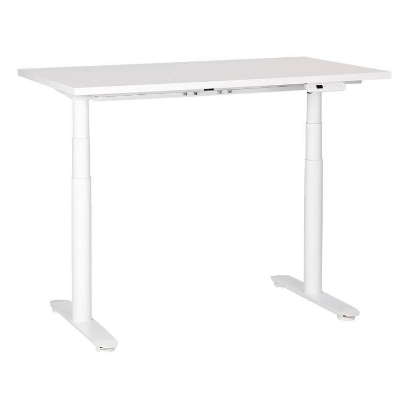 Biurko regulowane elektrycznie 120 x 72 cm białe DESTINAS Biurko regulowane elektrycznie 120 x 72 cm białe DESTINAS