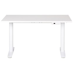 Biurko regulowane elektrycznie 120 x 72 cm białe DESTINAS Biurko regulowane elektrycznie 120 x 72 cm białe DESTINAS