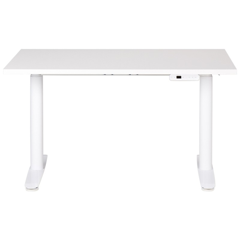 Biurko regulowane elektrycznie 120 x 72 cm białe DESTINAS Biurko regulowane elektrycznie 120 x 72 cm białe DESTINAS