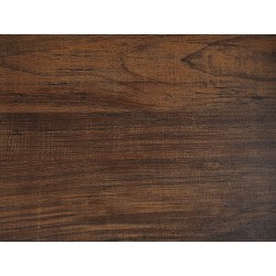 Biurko z półkami 120 x 60 cm ciemne drewno z białym DESE Biurko z półkami 120 x 60 cm ciemne drewno z białym DESE