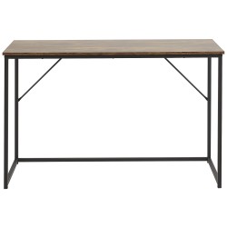 Biurko 120 x 55 cm ciemne drewno PEMBRO Biurko 120 x 55 cm ciemne drewno PEMBRO