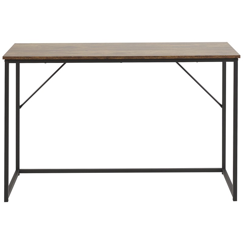 Biurko 120 x 55 cm ciemne drewno PEMBRO Biurko 120 x 55 cm ciemne drewno PEMBRO
