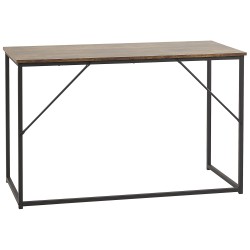 Biurko 120 x 55 cm ciemne drewno PEMBRO Biurko 120 x 55 cm ciemne drewno PEMBRO
