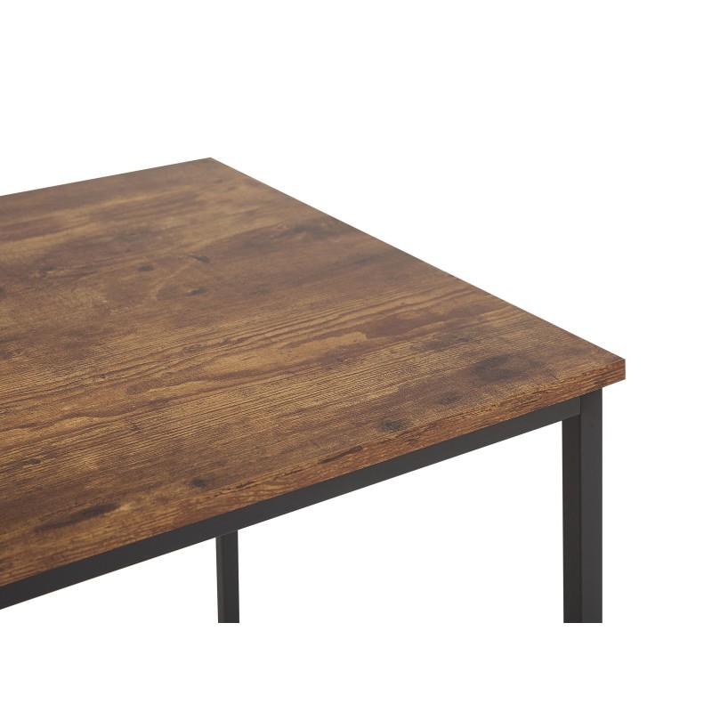 Biurko 120 x 55 cm ciemne drewno PEMBRO Biurko 120 x 55 cm ciemne drewno PEMBRO