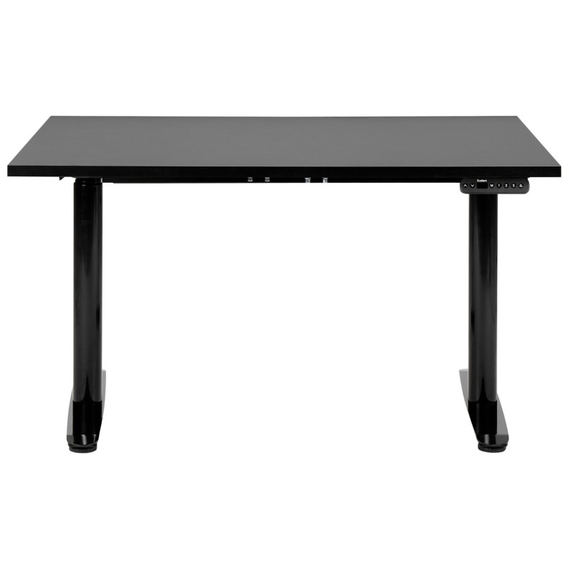 Biurko regulowane elektrycznie 120 x 72 cm czarne DESTINAS Biurko regulowane elektrycznie 120 x 72 cm czarne DESTINAS
