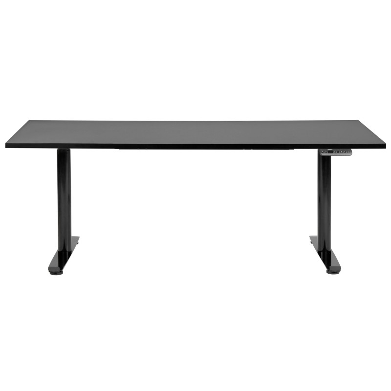 Biurko regulowane elektrycznie 180 x 80 cm czarne DESTINAS Biurko regulowane elektrycznie 180 x 80 cm czarne DESTINAS