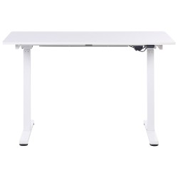 Biurko regulowane elektrycznie 120 x 60 cm białe GRIFTON Biurko regulowane elektrycznie 120 x 60 cm białe GRIFTON