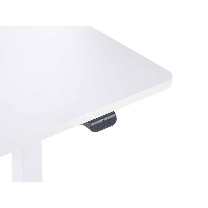 Biurko regulowane elektrycznie 120 x 60 cm białe GRIFTON Biurko regulowane elektrycznie 120 x 60 cm białe GRIFTON