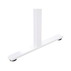 Biurko regulowane elektrycznie 120 x 60 cm białe GRIFTON Biurko regulowane elektrycznie 120 x 60 cm białe GRIFTON
