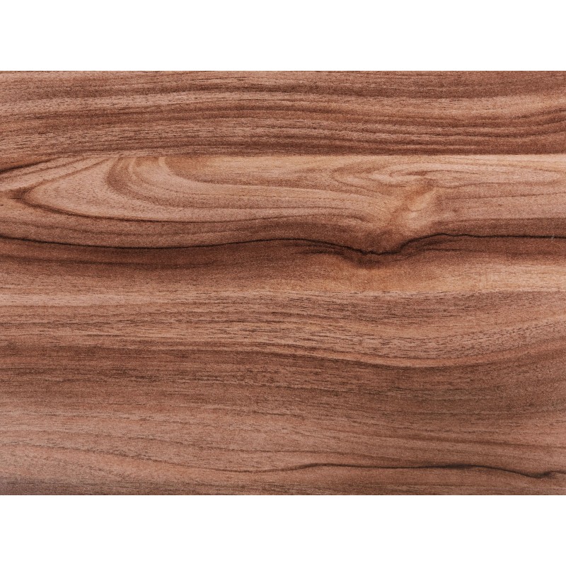 Biurko regulowane manualnie 120 x 72 cm ciemne drewno z czarnym DESTINES Biurko regulowane manualnie 120 x 72 cm ciemne drewno z czarnym DESTINES