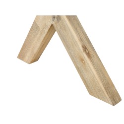 Zestaw ogrodowy z ławkami dla 6 osób OLBIA Beton Szary Zestaw ogrodowy z ławkami dla 6 osób OLBIA Beton Szary