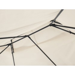 Pawilon ogrodowy COLOS Metal 400 cm 300 cm Beżowy Pawilon ogrodowy COLOS Metal 400 cm 300 cm Beżowy
