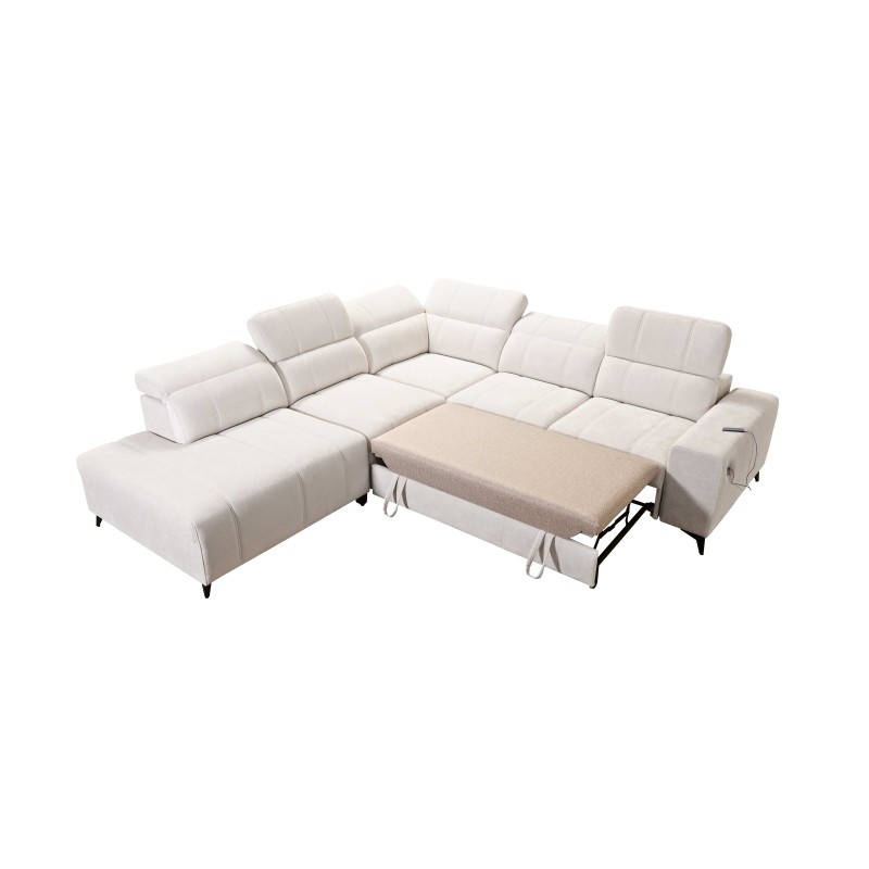 Luxury Corner Sofa Ballagio IX with Sleeping Function, Weave, Spring 1101 Luxury Corner Sofa Ballagio IX with Sleeping Function, Weave, Spring 1101