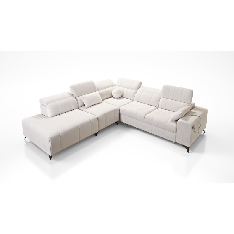 Luxury Corner Sofa Ballagio IX with Sleeping Function, Weave, Spring 1101 Luxury Corner Sofa Ballagio IX with Sleeping Function, Weave, Spring 1101