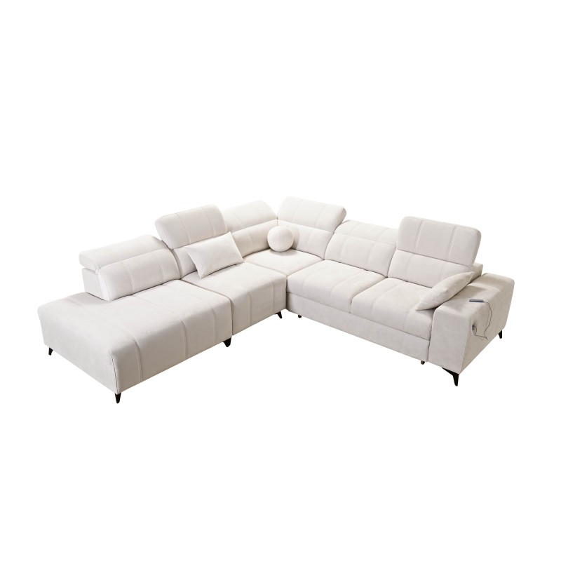 Luxury Corner Sofa Ballagio IX with Sleeping Function, Weave, Spring 1101 Luxury Corner Sofa Ballagio IX with Sleeping Function, Weave, Spring 1101