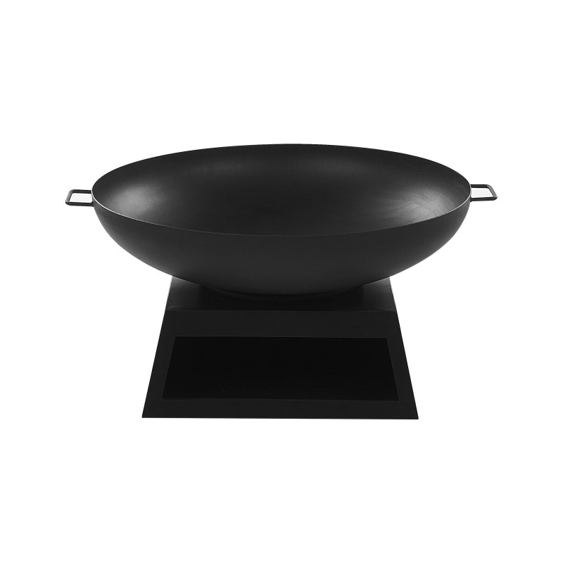 Palenisko ogrodowe z grillem SEMERU Metal Czarny Palenisko ogrodowe z grillem SEMERU Metal Czarny