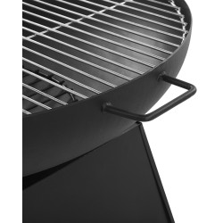 Palenisko ogrodowe z grillem SEMERU Metal Czarny Palenisko ogrodowe z grillem SEMERU Metal Czarny