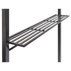 Pawilon ogrodowy NARO Metal 240 cm 148 cm Szary Pawilon ogrodowy NARO Metal 240 cm 148 cm Szary