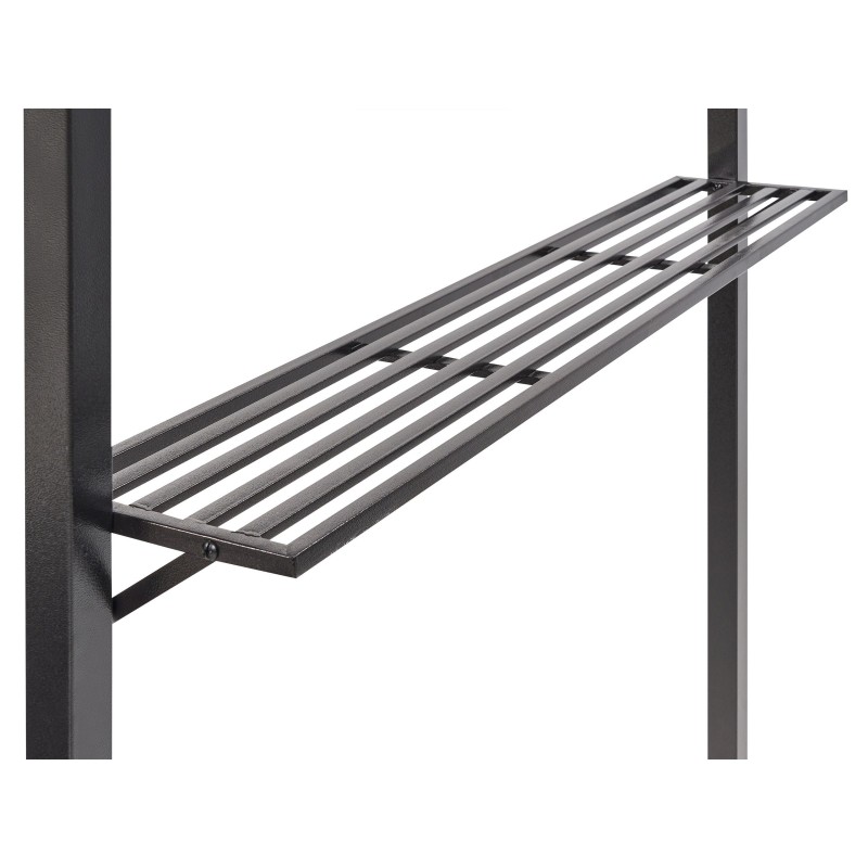 Pawilon ogrodowy NARO Metal 240 cm 148 cm Szary Pawilon ogrodowy NARO Metal 240 cm 148 cm Szary