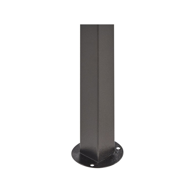 Pawilon ogrodowy NARO Metal 240 cm 148 cm Szary Pawilon ogrodowy NARO Metal 240 cm 148 cm Szary