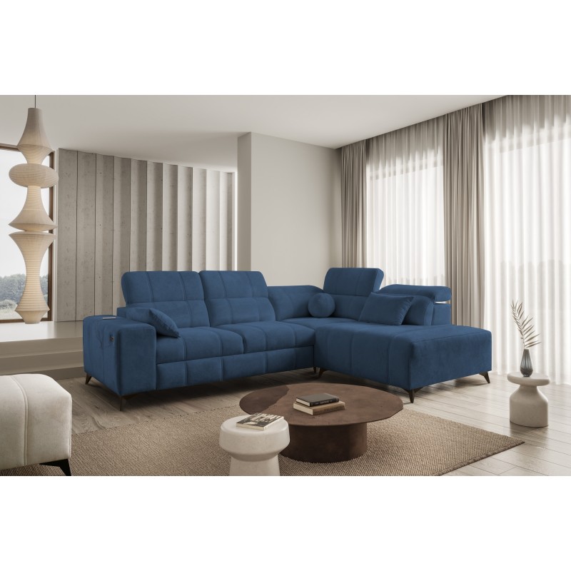 Ballagio VII corner sofa with a sleeping function - luxurious and functional Ballagio VII corner sofa with a sleeping function - luxurious and functional