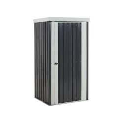 Domek narzędziowy UMBRIA Metal 98 cm 77 cm Czarny