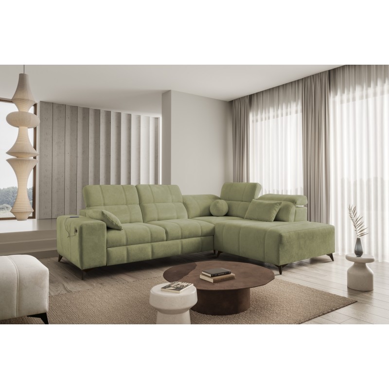 Ballagio VII corner sofa with a sleeping function - luxurious and functional Ballagio VII corner sofa with a sleeping function - luxurious and functional