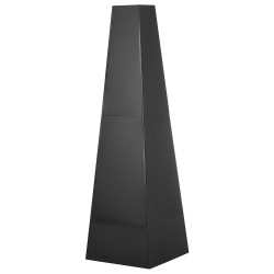 Palenisko ogrodowe z grillem YATE Metal Czarny Palenisko ogrodowe z grillem YATE Metal Czarny