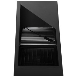 Palenisko ogrodowe z grillem YATE Metal Czarny Palenisko ogrodowe z grillem YATE Metal Czarny