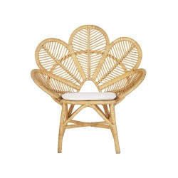 Zestaw mebli balkonowych z poduszkami FLORENTINE / LIMNI Rattan Beżowy Zestaw mebli balkonowych z poduszkami FLORENTINE / LIMNI Rattan Beżowy