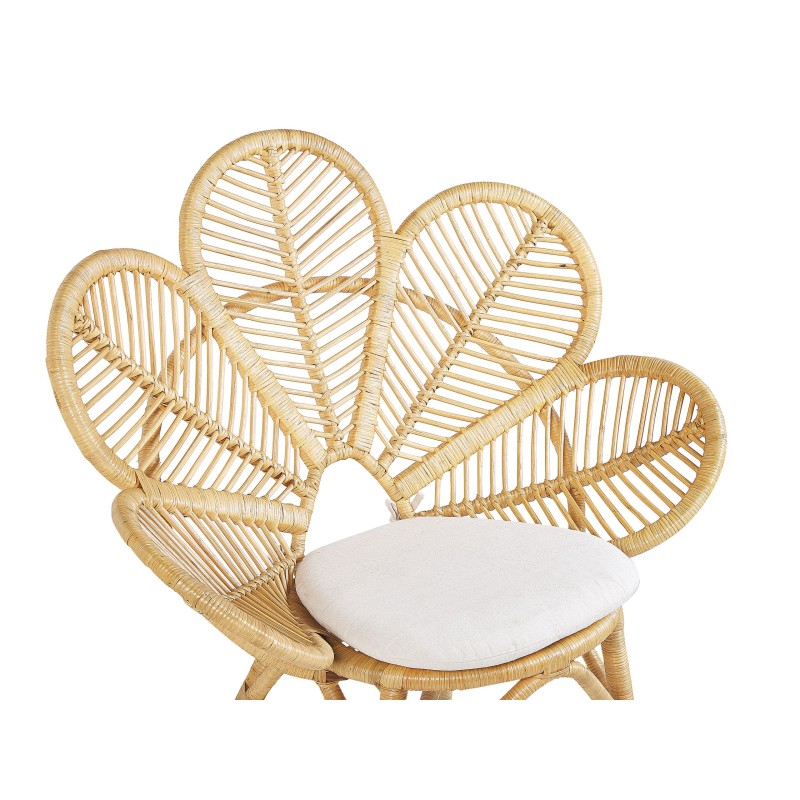 Zestaw mebli balkonowych z poduszkami FLORENTINE / LIMNI Rattan Beżowy Zestaw mebli balkonowych z poduszkami FLORENTINE / LIMNI Rattan Beżowy
