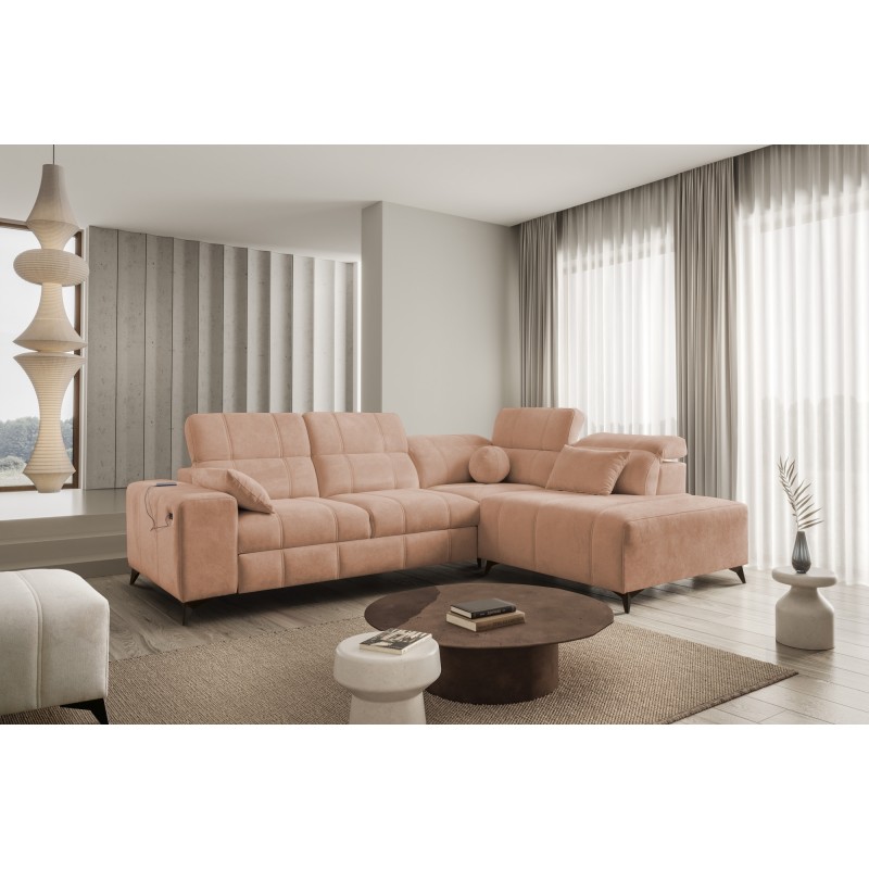 Ballagio VII corner sofa with a sleeping function - luxurious and functional Ballagio VII corner sofa with a sleeping function - luxurious and functional