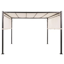 Pawilon ogrodowy LED PARGA Metal 310 cm 310 cm Beżowy
