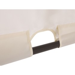 Pawilon ogrodowy LED PARGA Metal 310 cm 310 cm Beżowy Pawilon ogrodowy LED PARGA Metal 310 cm 310 cm Beżowy