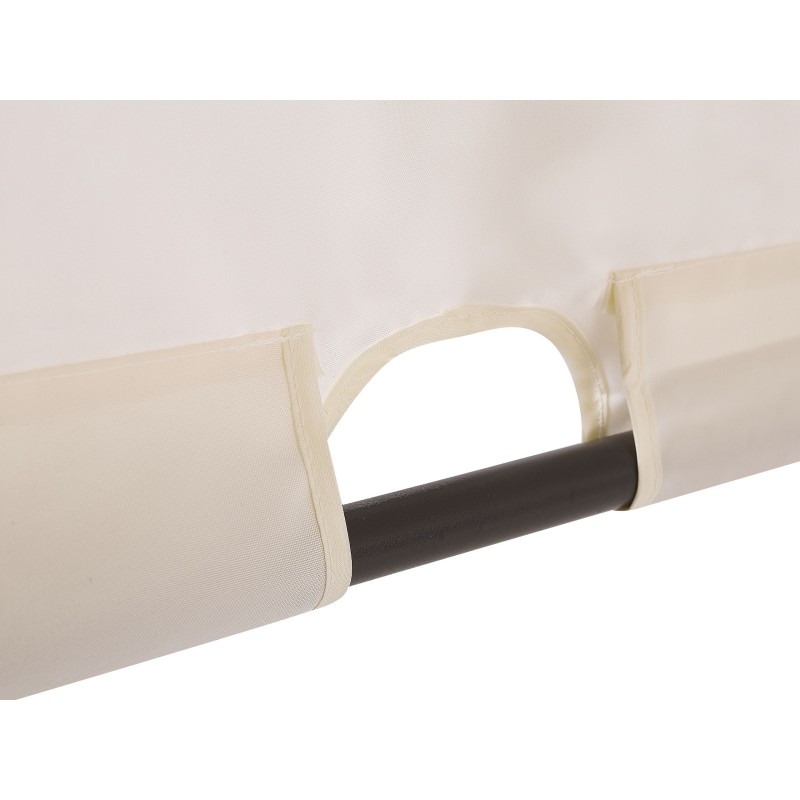 Pawilon ogrodowy LED PARGA Metal 310 cm 310 cm Beżowy Pawilon ogrodowy LED PARGA Metal 310 cm 310 cm Beżowy