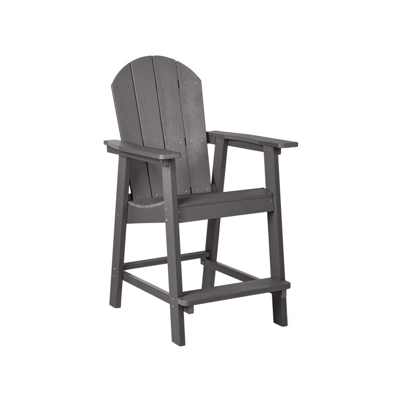 Zestaw mebli balkonowych ADIRONDACK Ciemnoszary Zestaw mebli balkonowych ADIRONDACK Ciemnoszary
