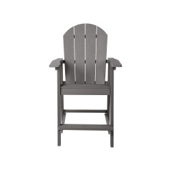 Zestaw mebli balkonowych ADIRONDACK Ciemnoszary Zestaw mebli balkonowych ADIRONDACK Ciemnoszary