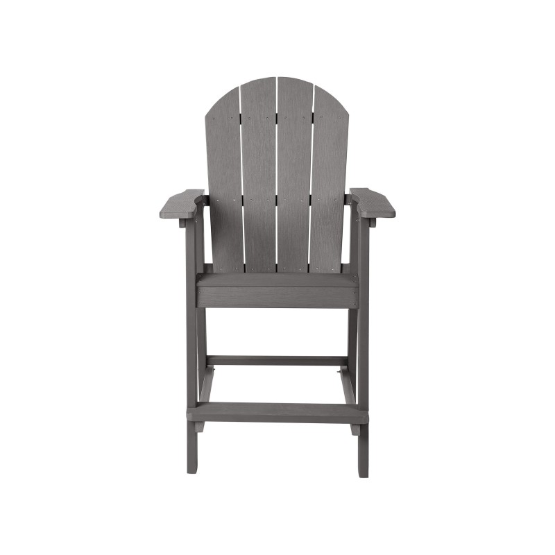 Zestaw mebli balkonowych ADIRONDACK Ciemnoszary Zestaw mebli balkonowych ADIRONDACK Ciemnoszary