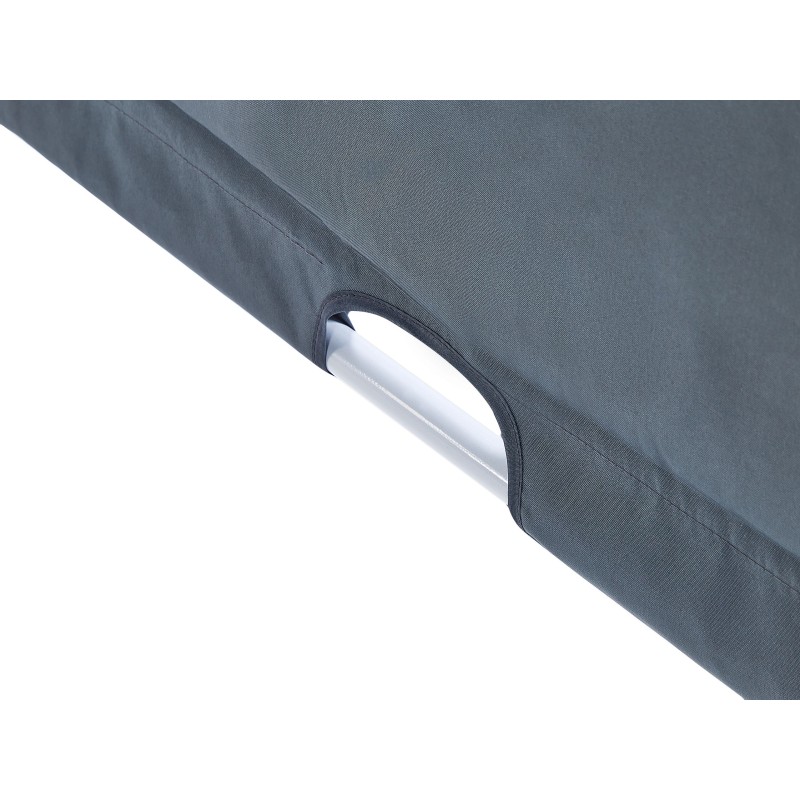 Pawilon ogrodowy LED PARGA Metal 310 cm 310 cm Szary Pawilon ogrodowy LED PARGA Metal 310 cm 310 cm Szary