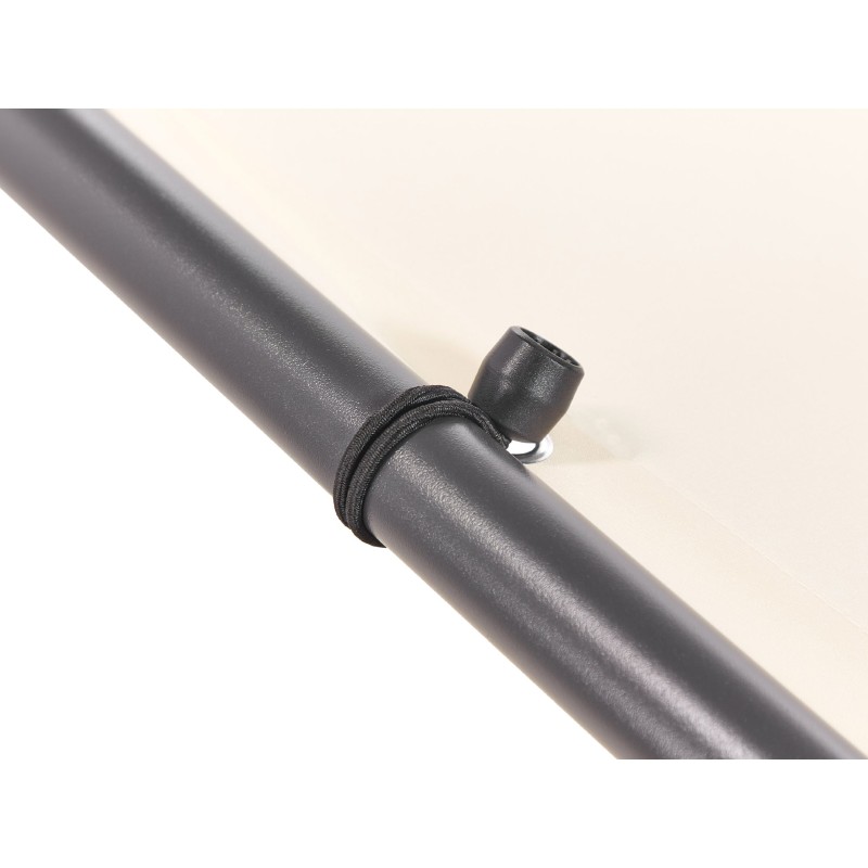 Pawilon ogrodowy VIMINO Metal 282 cm 294 cm Beżowy Pawilon ogrodowy VIMINO Metal 282 cm 294 cm Beżowy