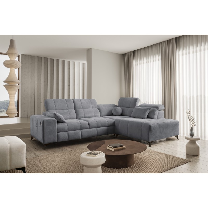 Ballagio VII corner sofa with a sleeping function - luxurious and functional Ballagio VII corner sofa with a sleeping function - luxurious and functional
